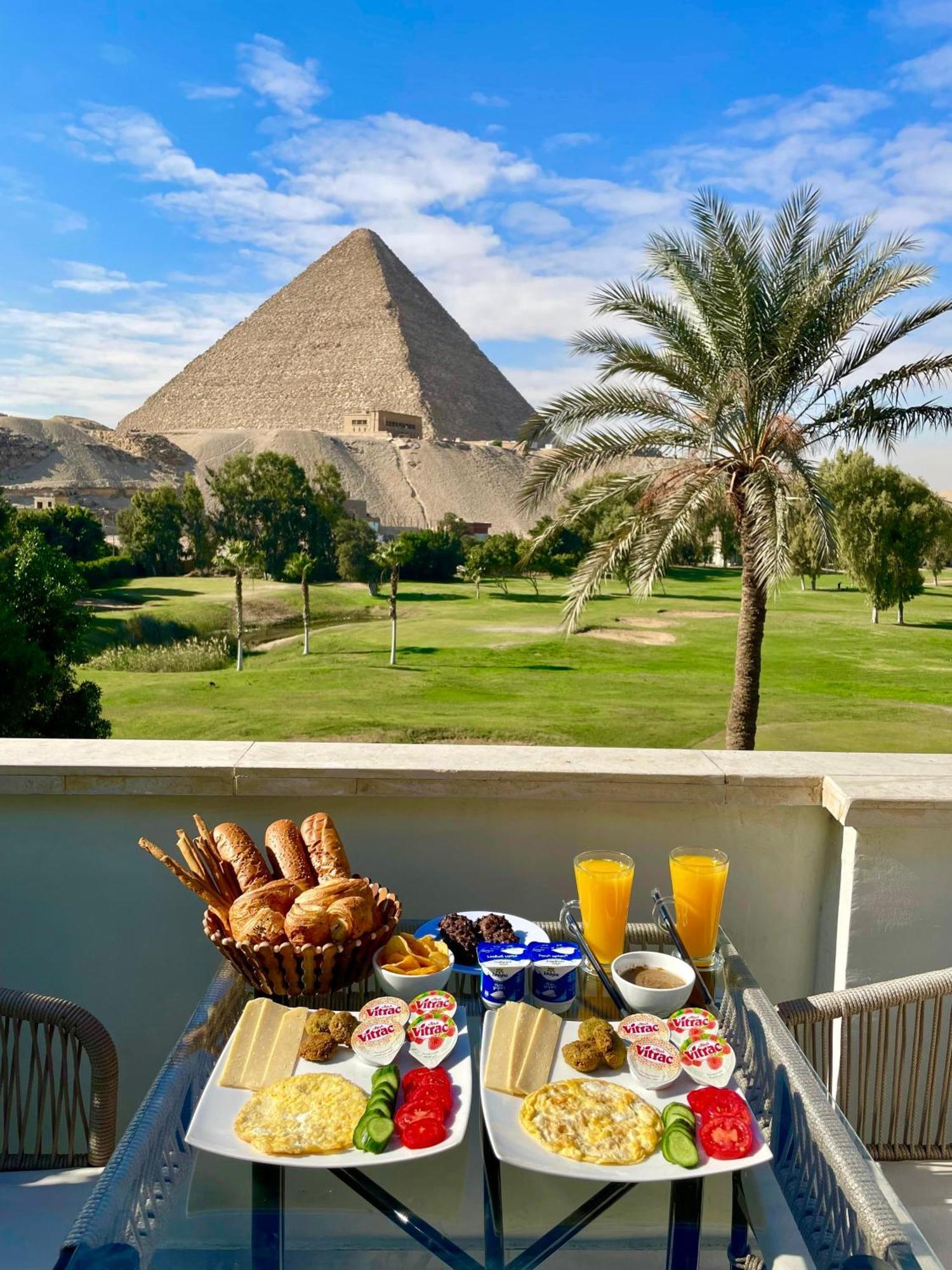 New Glamour Pyramids Hotel Kafret el-Gabal Eksteriør bilde