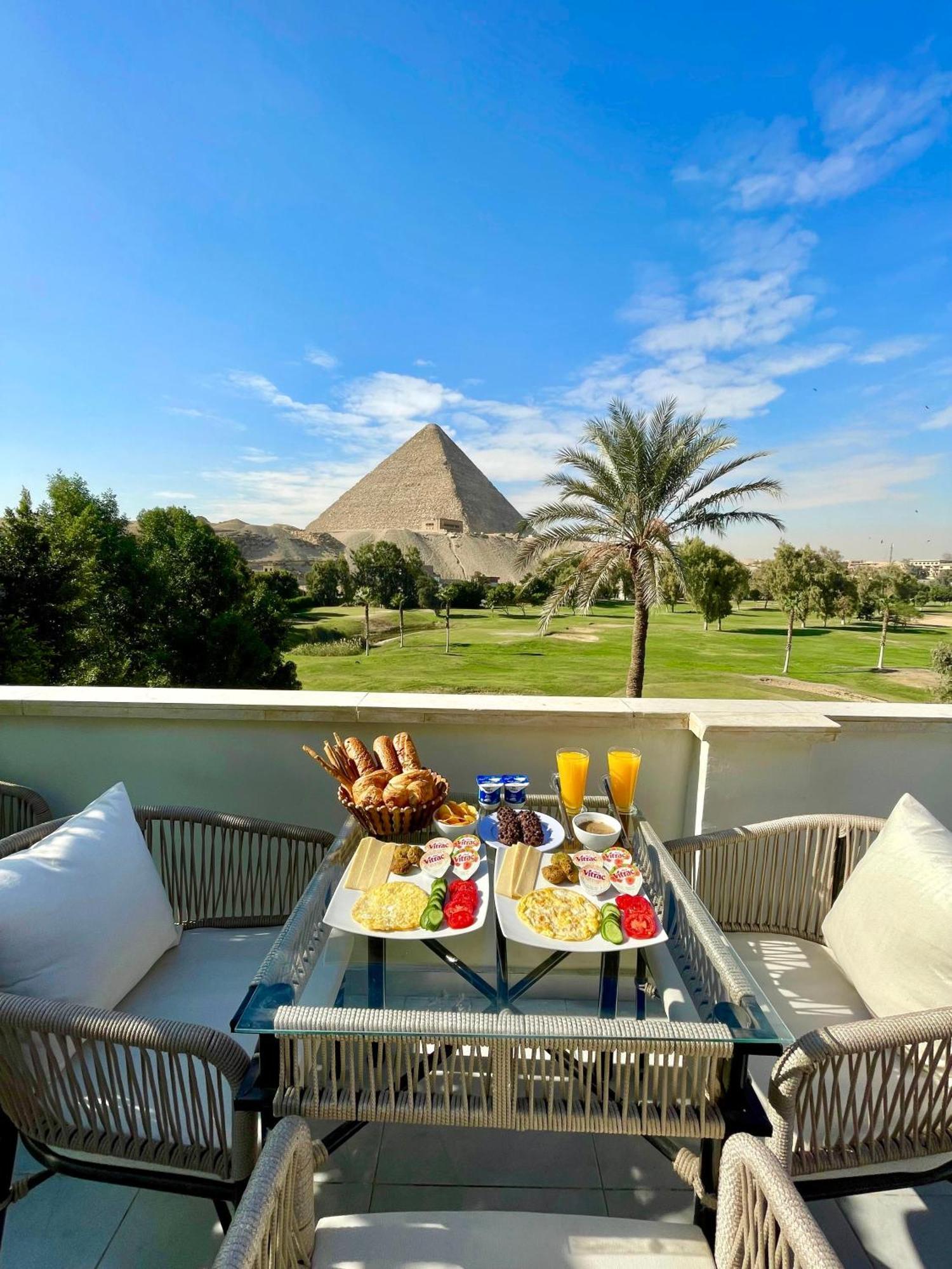 New Glamour Pyramids Hotel Kafret el-Gabal Eksteriør bilde