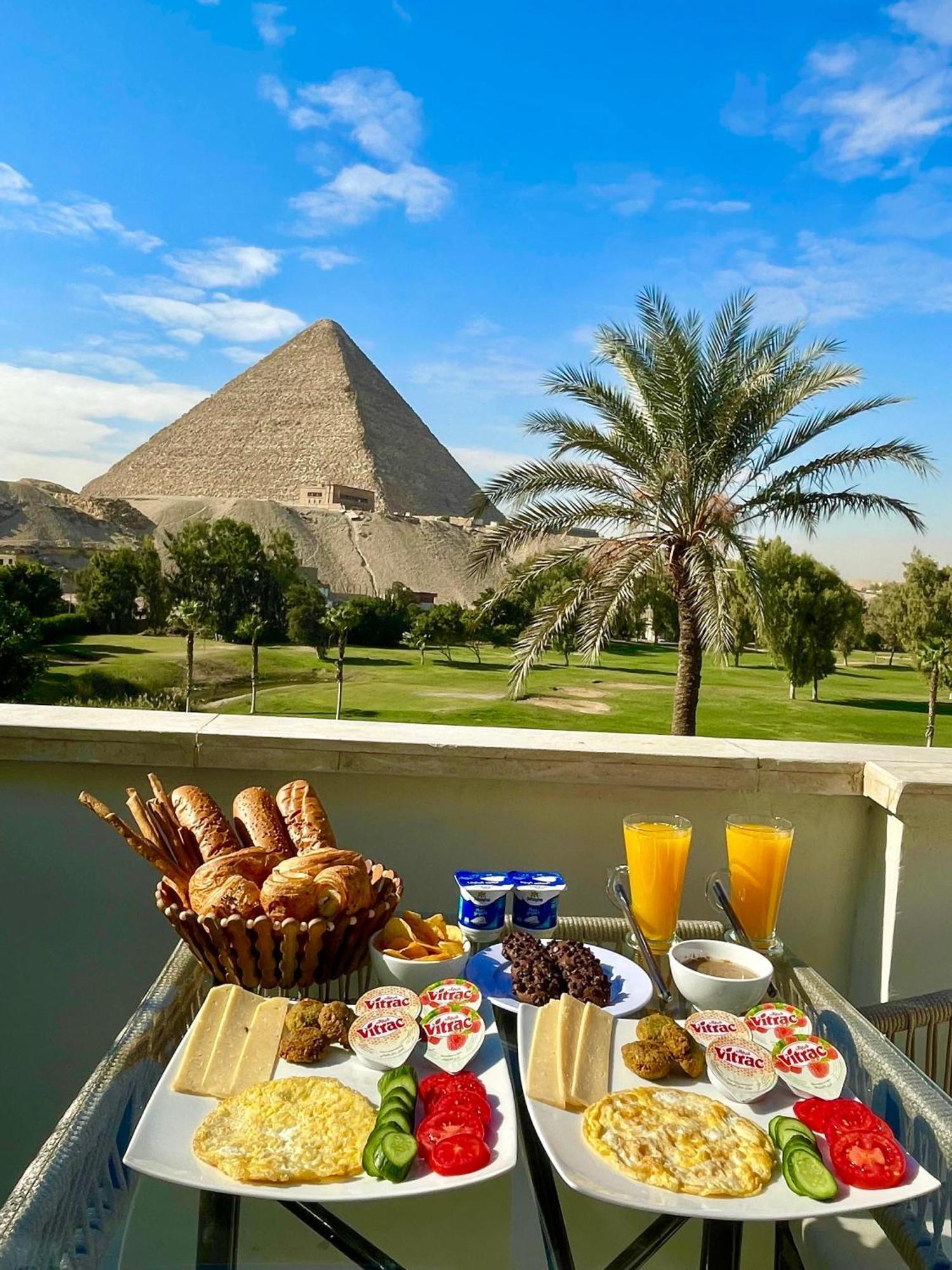 New Glamour Pyramids Hotel Kafret el-Gabal Eksteriør bilde