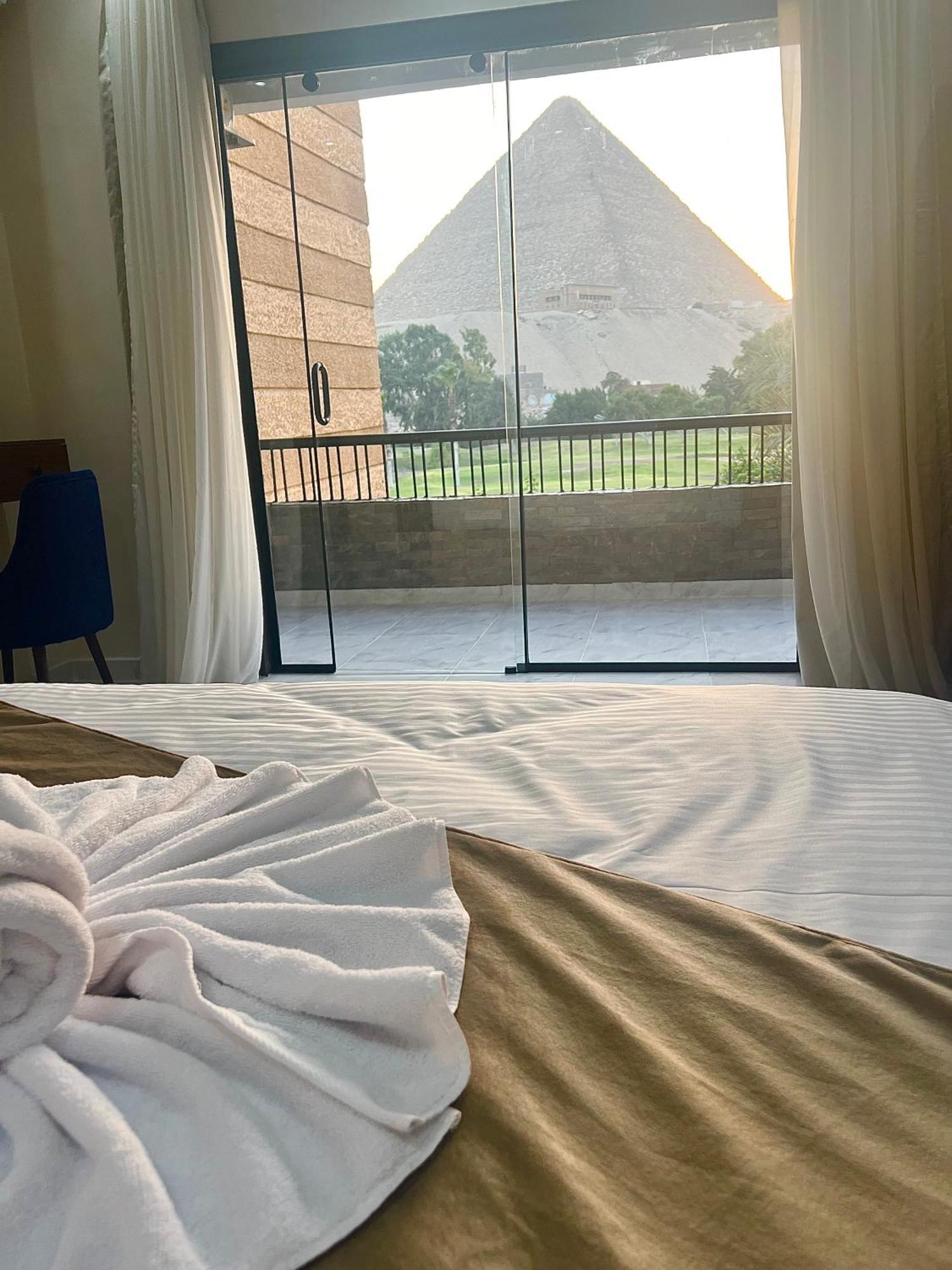 New Glamour Pyramids Hotel Kafret el-Gabal Eksteriør bilde