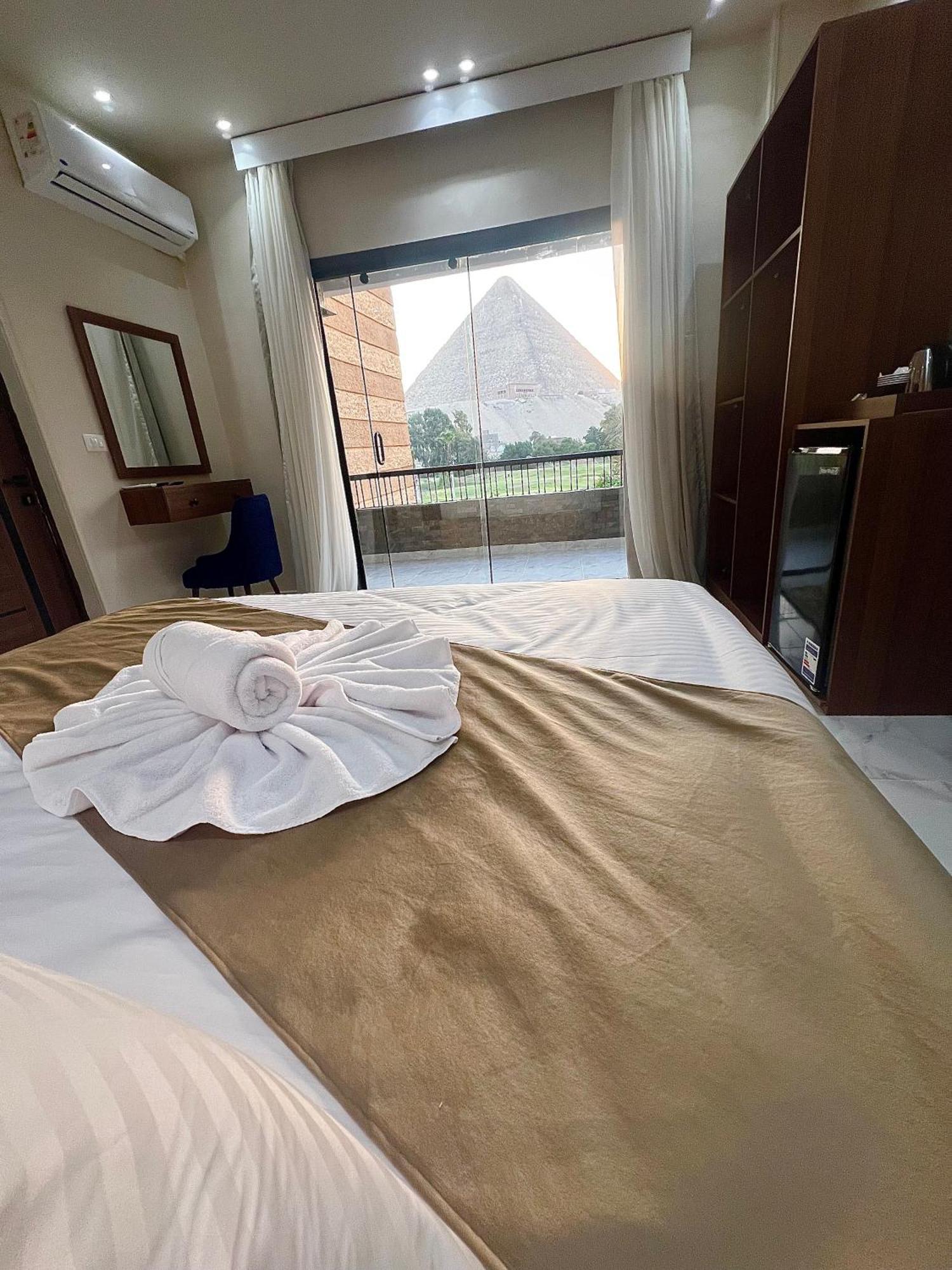 New Glamour Pyramids Hotel Kafret el-Gabal Eksteriør bilde