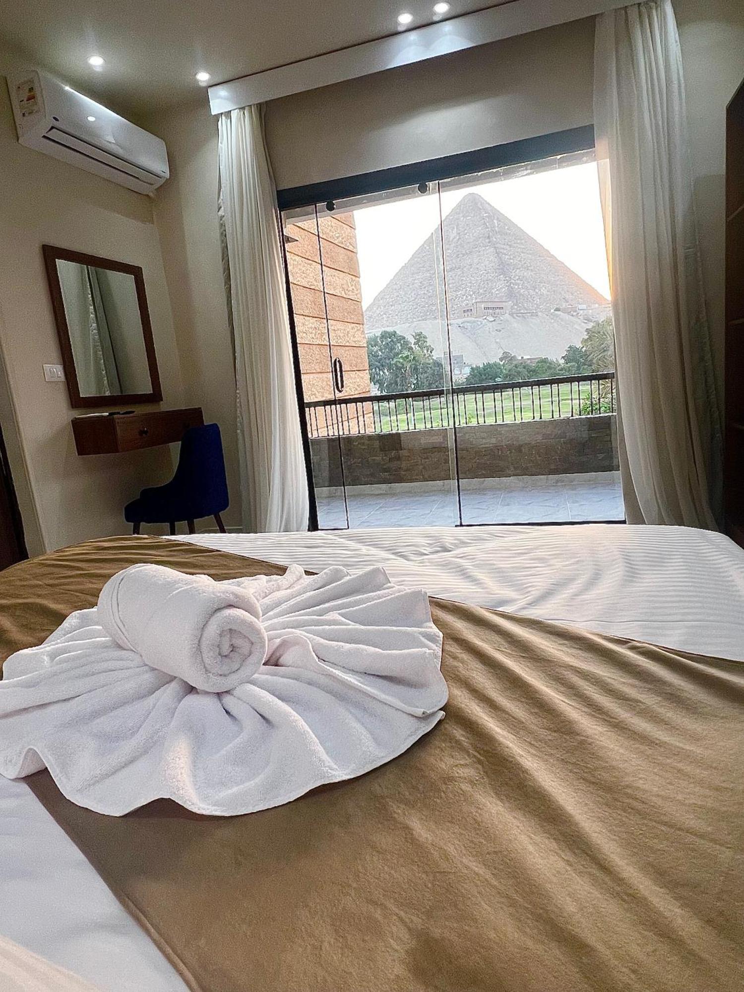 New Glamour Pyramids Hotel Kafret el-Gabal Eksteriør bilde