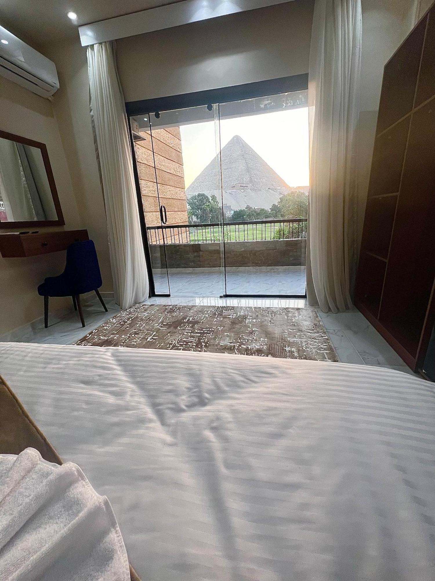 New Glamour Pyramids Hotel Kafret el-Gabal Eksteriør bilde